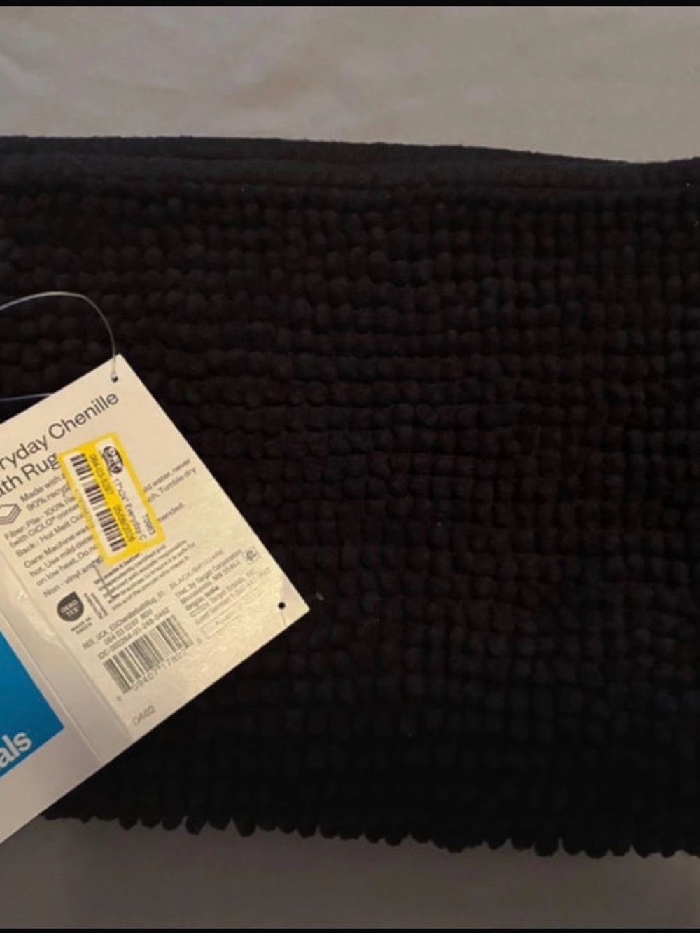 Room Essentials Black Bath Rug
